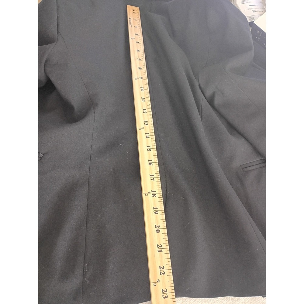 ZARA BASIC Black One Button Blazer Jacket Women U… - image 7